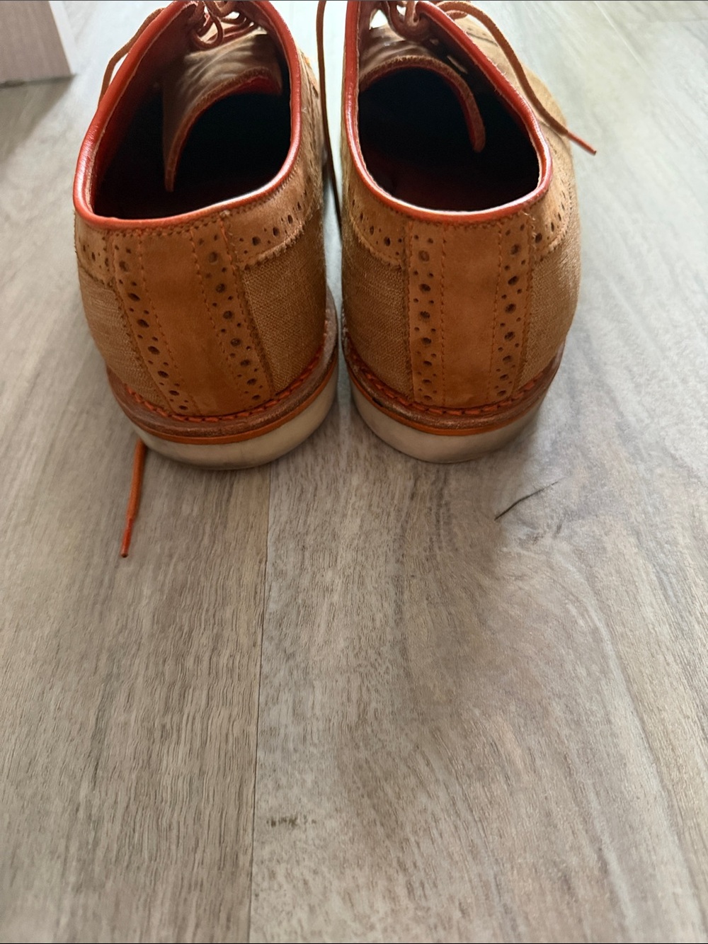 Allen Edmonds Baton Rouge suede shoes 7.5 EEE wide - Picture 4 of 9